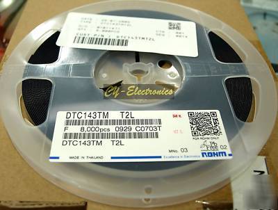 10 pcs DTC143TM or DTC143ZM digital transistor rohm