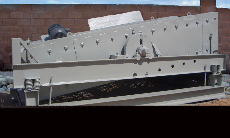 Construction el jay 2 deck aggregate and sand screener