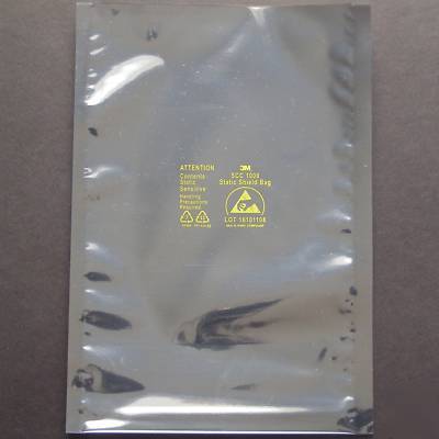 New 50 3M scc 1000 anti-static shield bags 6 x 10