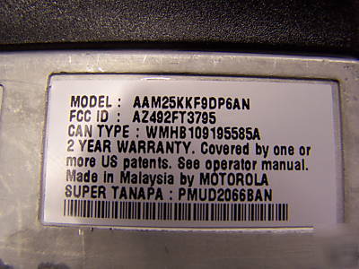 New motorola CDM1550 vhf 160 channel 45 watt 2009 unit