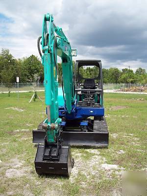 Ihi 55NX excavator,2008 with only 618 hrs, weighs 13K