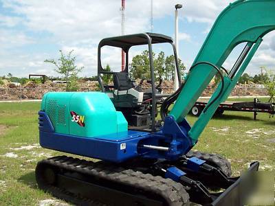 Ihi 55NX excavator,2008 with only 618 hrs, weighs 13K