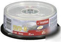 New imation dvd+r 4.7GB 16X spindle 10 pack free p&p 