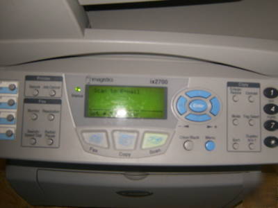 All-in-one fax copier prnt scan laser imagistics IX2700