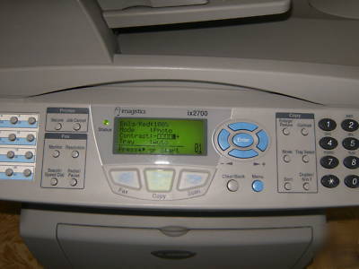 All-in-one fax copier prnt scan laser imagistics IX2700