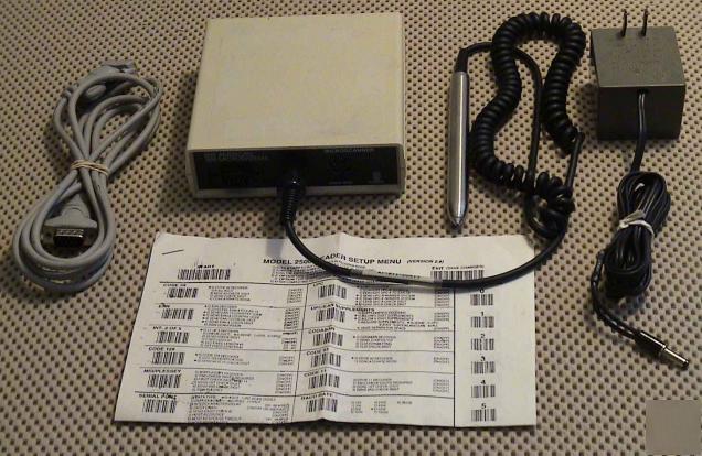 American microsystems microscanner barcode scanner DB9