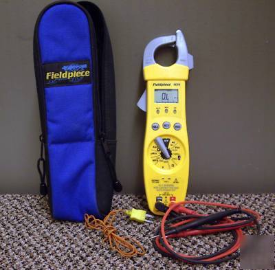 Fieldpiece SC76 hvac/r clamp meter multimeter