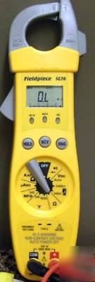 Fieldpiece SC76 hvac/r clamp meter multimeter