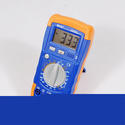 Lcd digital voltmeter ammeter ohm test meter multimeter