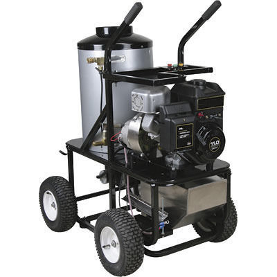 Pressure washer - hot water - 3 gpm - 3,000 psi - 8 hp