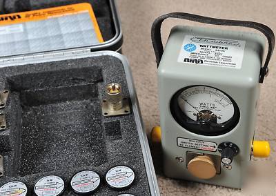 Ultimate bird 4410A variable wattmeter set and accys