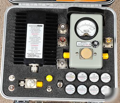 Ultimate bird 4410A variable wattmeter set and accys