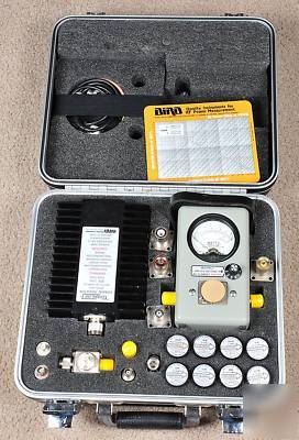 Ultimate bird 4410A variable wattmeter set and accys