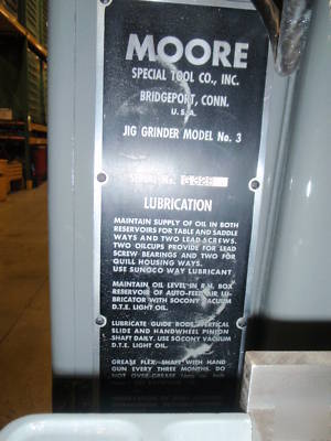 4887 moore model 3 jig grinder