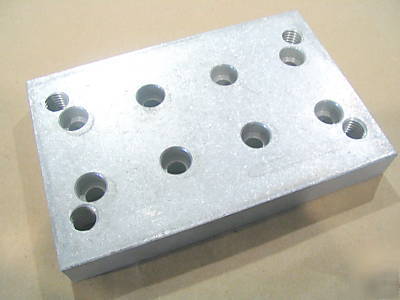 8020 t slot aluminum caster base plate 10 s 2419 tf