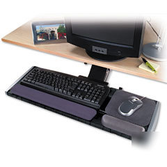 Kensington adjustable keyboard platform with articulat