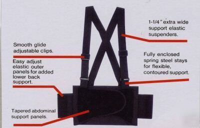 Lower back support belt warehouse lifting safety size m