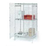 Wire security shelving unit 24W x 48L x 66H