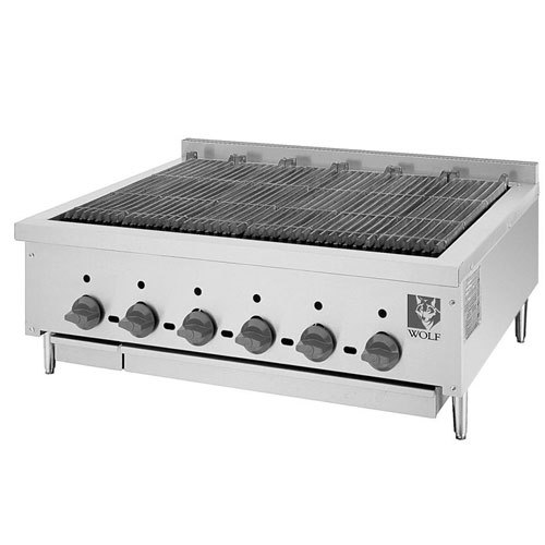 Wolf SCB36 char-broiler, 36