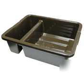 Brown divided bus box- 17 x 22 x 7 - RCP3350BRO - 3350