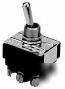Toggle switch - 3PDT - on/off/on - 15 amp