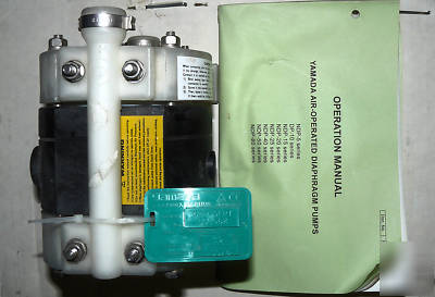 Yamada ndp-5FPT polypropylene diaphragm pump, 851562