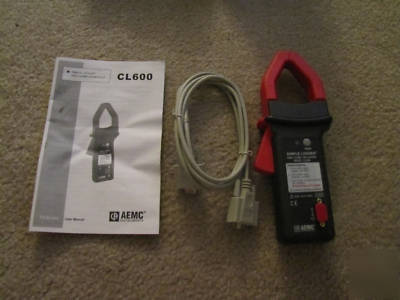 Simple logger CL600 clamp-on ac logger