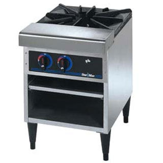 Star 601SPRD stock pot range, gas, 110,000 btu, manual 