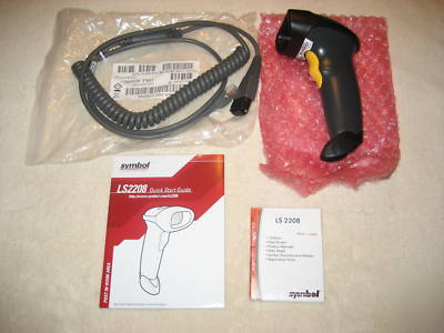 Symbol LS2208 SR20007R barcode scanner - never used