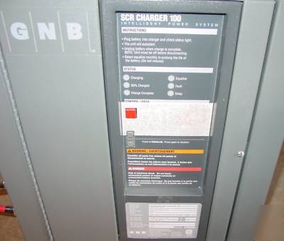 Gnb industrial model SCR10006475S1H battery charger
