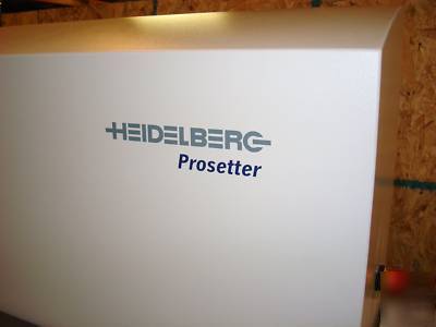 Heidelberg prosetter 74 ctp direct to plate platesetter