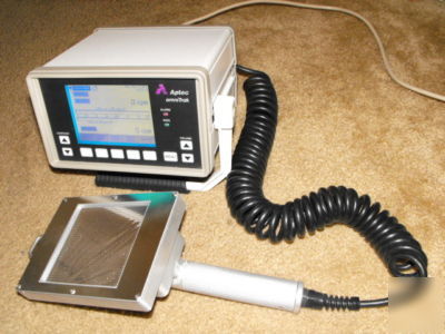 Aptec omnitrak alpha beta radiation meter probe w alarm