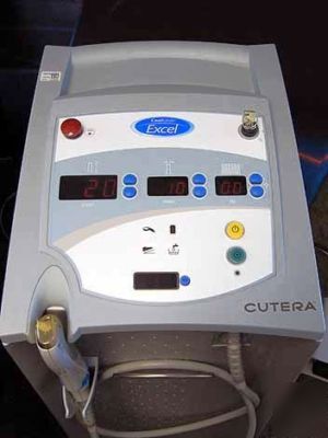 Cutera coolglide excel nd:yag laser for hair and veins