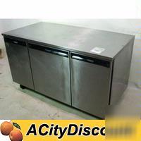 Delfield restaurant s/s 2 door work top cooler UC4260