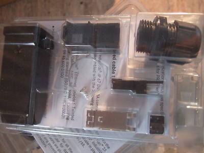 Lot of 18: harding IP67 data 3A connector kit 094512511