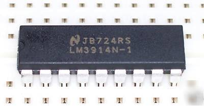 New LM3914 led display driver bargraph dot mode 10 pcs 