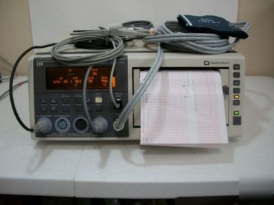 Nib corometricsÂ 118 fetal monitor w/ us toco p SPO2 