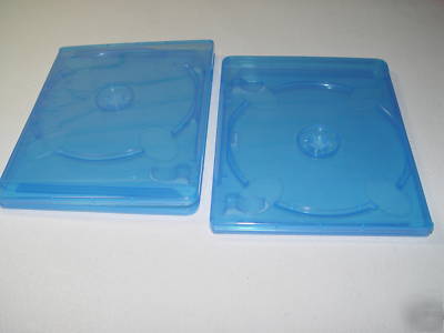 Blu- ray blue dvd boxes case, 1 lot of 50 pcs