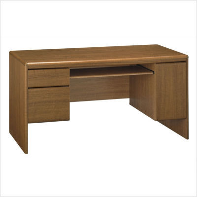 Bush northfield credenza in dakota oak