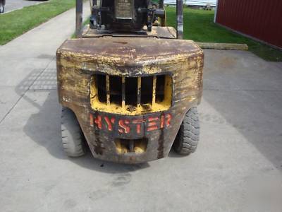 Hyster loader skid forklift lift truck pneumatic tire