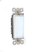 Lighted 3-way 3WAY decorative decora switch, ivory 