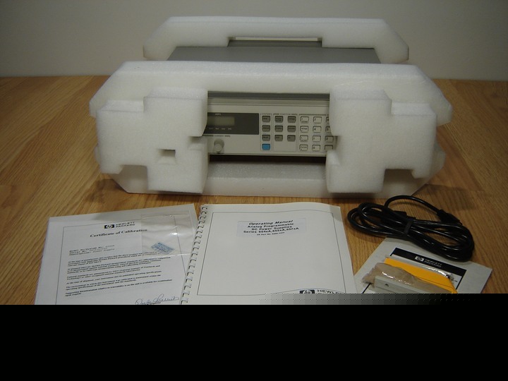 New hp/agillent 6542A dc power supply 0-20V 0-10A 200W 
