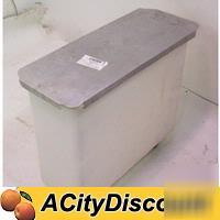 Used restaurant bakery ingredient bin mobile