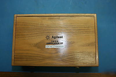 Agilent 11812A verification kit