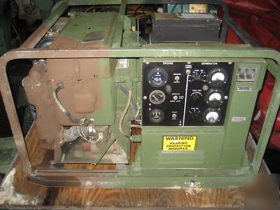 Generators. 5KW. mep-O17A. deutz. trailer. lights.