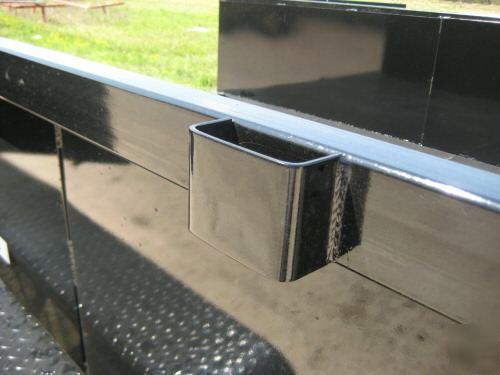 New 2010 7'X12' texas pride dump trailer 14K gvwr 