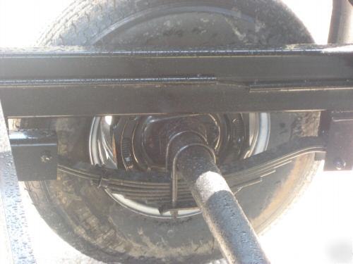 New 2010 7'X12' texas pride dump trailer 14K gvwr 