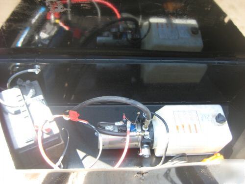 New 2010 7'X12' texas pride dump trailer 14K gvwr 