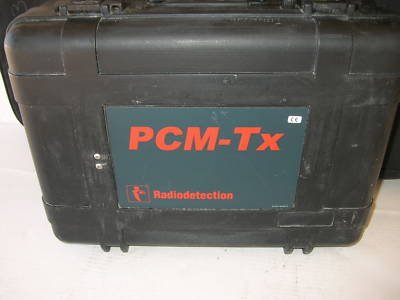  radiodetection pcm complete package cable locator 
