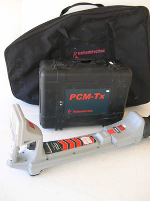  radiodetection pcm complete package cable locator 